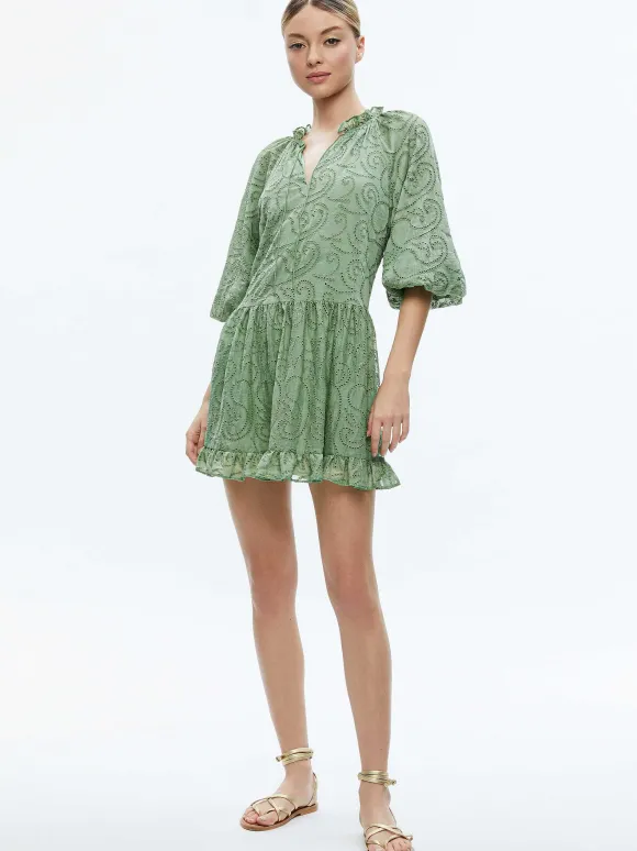 Sherrie Gathered Tunic Dress