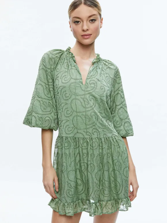 Sherrie Gathered Tunic Dress