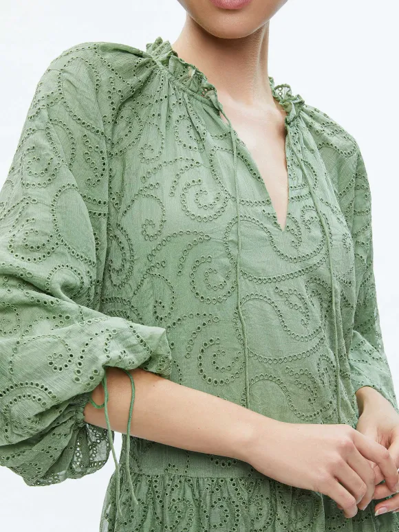 Sherrie Gathered Tunic Dress