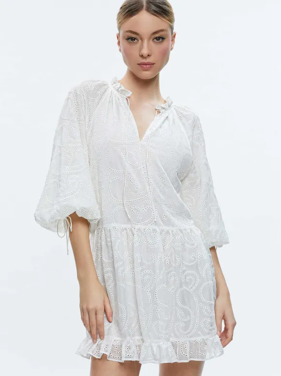 Sherrie Gathered Tunic Dress