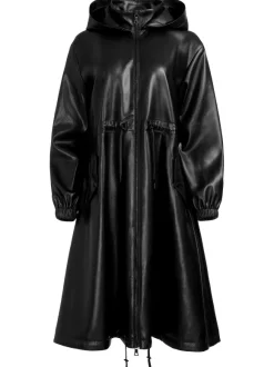 Simson Vegan Leather Windbreaker