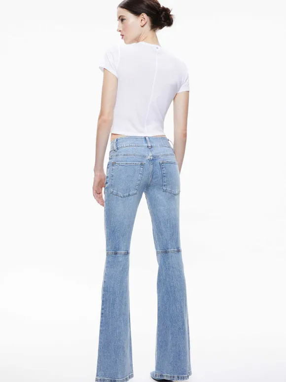 Stacey Low Rise Bell Bottom Jean