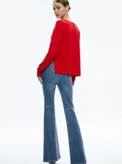Stacey Mid Rise Bell Jean