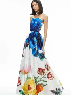 Stella Strapless Gown