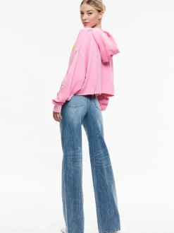 Sunny Boxy Cropped Hoodie