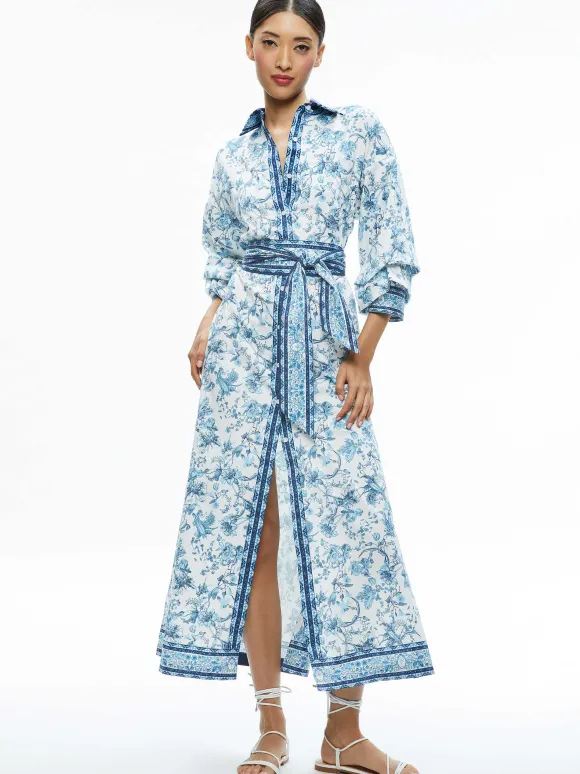 Tanika Button Down Maxi Dress