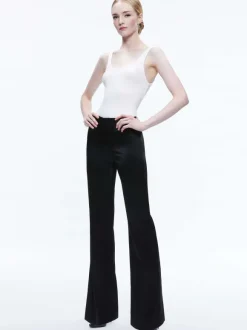Teeny Satin Bootcut Pant