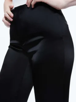 Teeny Satin Bootcut Pant