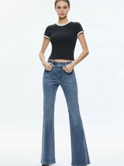 Tess Ribbed Baby Tee