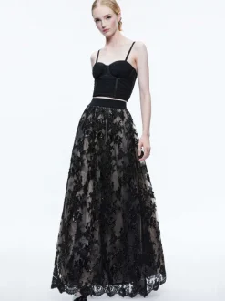 Tina Embellished Gown Skirt