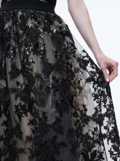 Tina Embellished Gown Skirt