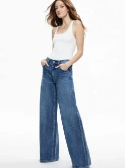 Trish Mid Rise Baggy Jean