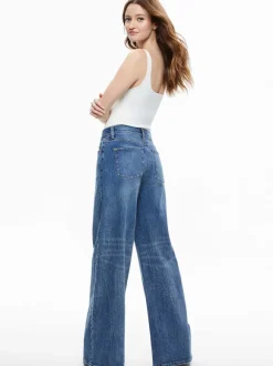Trish Mid Rise Baggy Jean