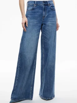 Trish Mid Rise Baggy Jean