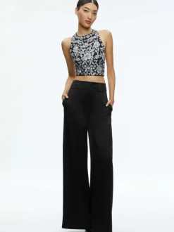 Tru Racer Back Fitted Crop Top