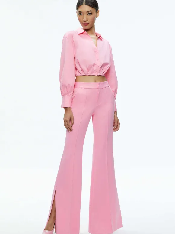 Trudy Cropped Button Down
