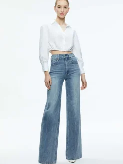 Trudy Cropped Button Down