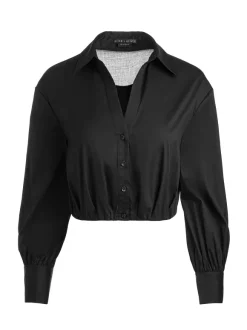 Trudy Cropped Button Down