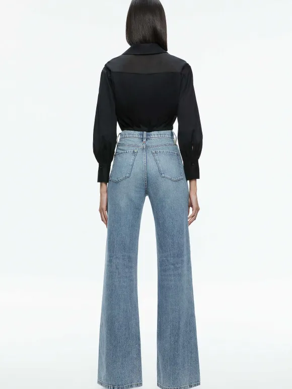 Trudy Cropped Button Down