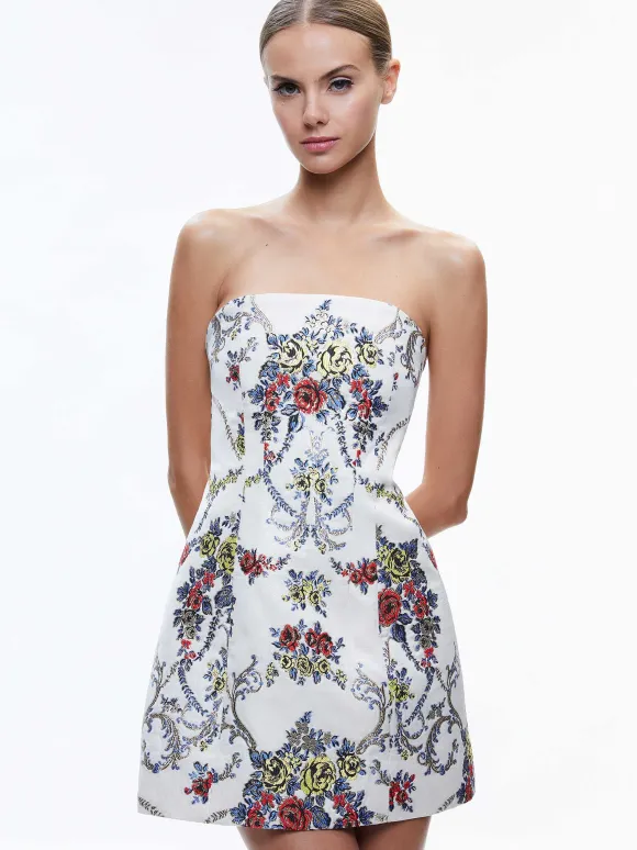 Velia Strapless Mini Dress