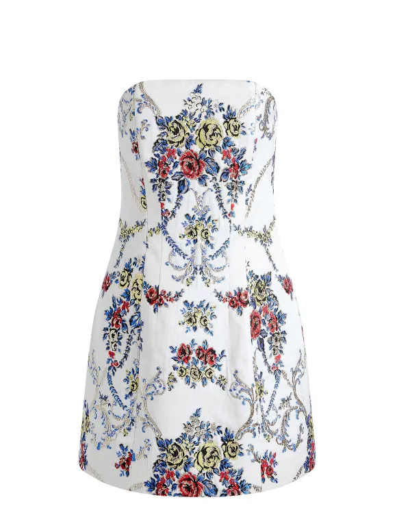 Velia Strapless Mini Dress