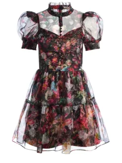 Vernita Puff Sleeve Mini Dress