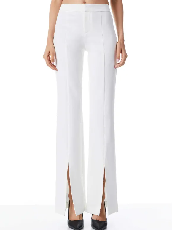 Walker Slim Front Slit Pants