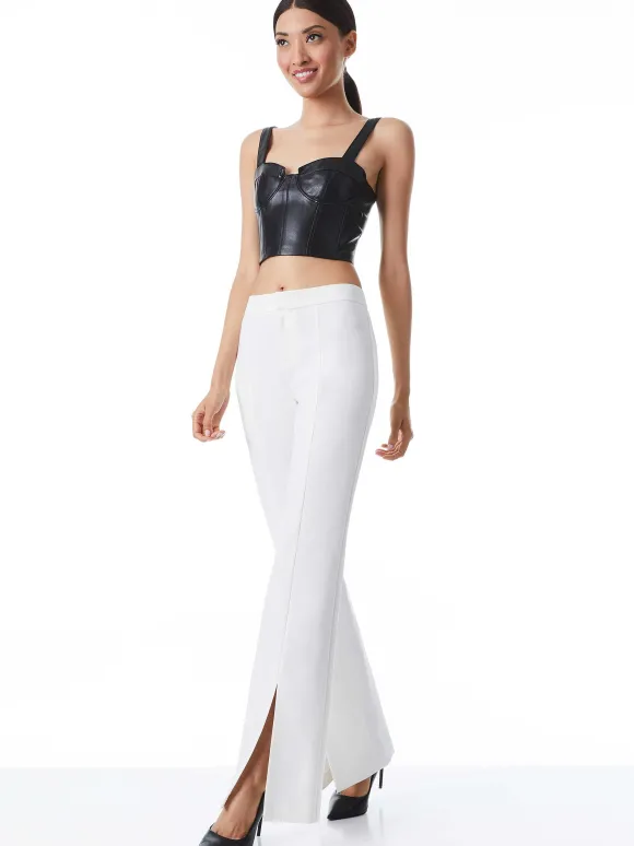 Walker Slim Front Slit Pants