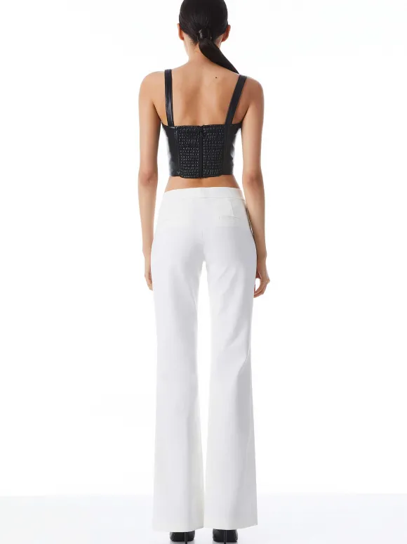 Walker Slim Front Slit Pants