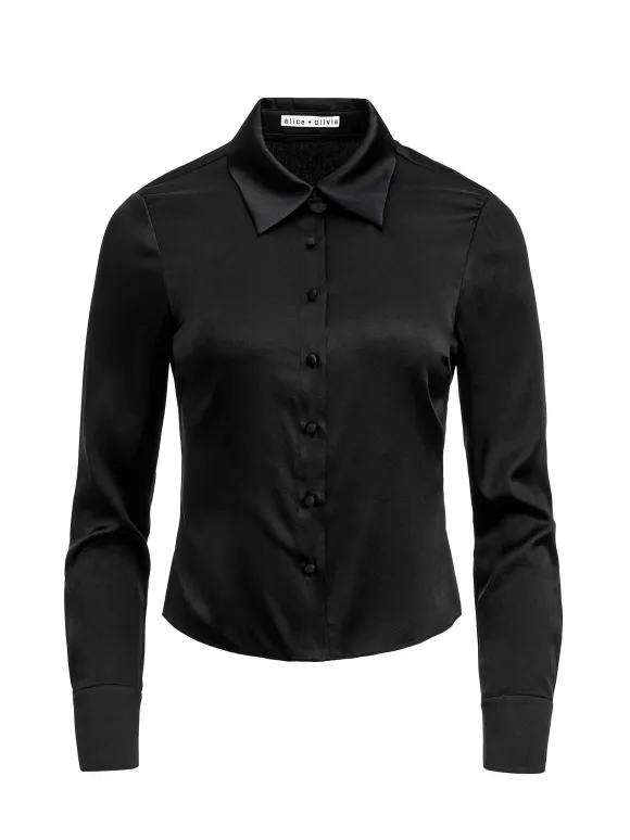 Willa Fitted Placket Top