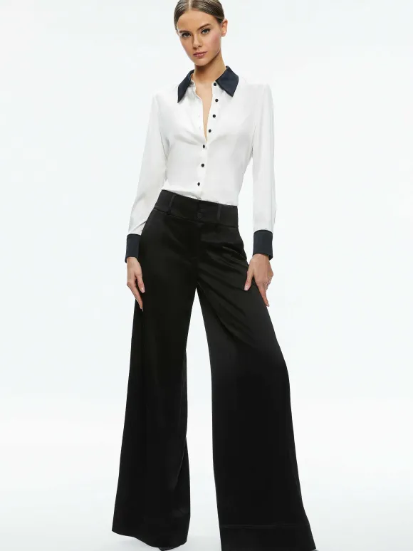 Willa Fitted Placket Top
