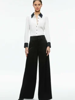 Willa Fitted Placket Top