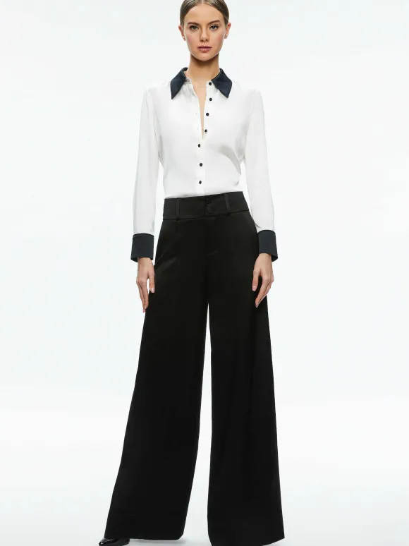 Willa Fitted Placket Top