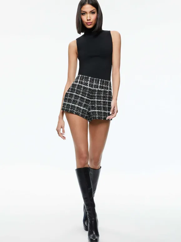 Yardley Cropped Fray Hem Jacket + Donald Tweed Short