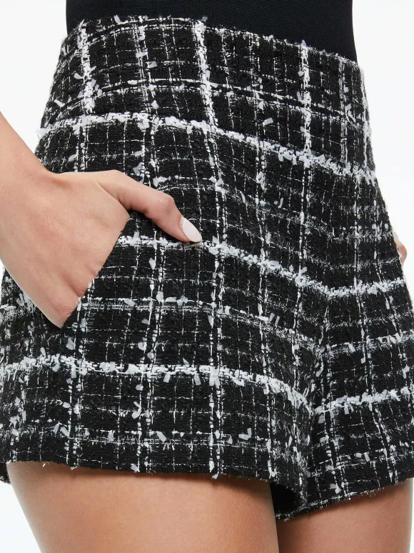 Yardley Cropped Fray Hem Jacket + Donald Tweed Short